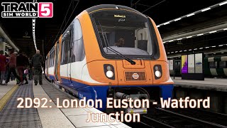 2D92: London Euston - Watford Junction - WCML South - Class 710 - #TrainSimWorld5