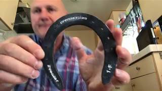 попытка разогнуть жесткую подкову Attempt to bend horseshoe St Croix Forge Eventer 1 F