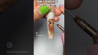 Uñas de Bratz morena con explicación detallada paso a paso