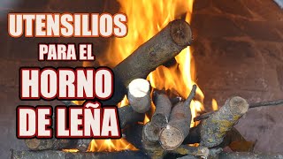 ¡8 UTENSILIOS primordiales para trabajar a gusto con tu HORNO de LEÑA¡