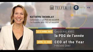 CEO of the Year Breakfast event with Kathryn Tremblay