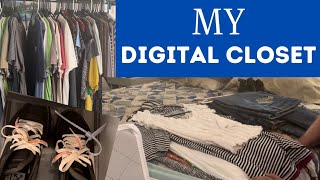 CREATING A DIGITAL CLOSET | the process | melissajackson07