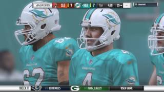 NEFL Season 4 Week 11 vs Dolphins