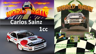 World Rally (Gaelco) (Arcade) - 1cc - Gameplay HD - MAME 259