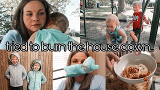 He tried to burn the house down. Update on my rib. Easy dinner recipe, moodytiger haul + more!