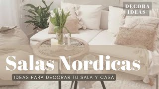 Estilo Nordico🇧🇻 🇦🇽/Decoración de Salas estilo Escandinavo