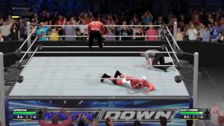 WWE 2K17_well lets  check him out. This is not going to be his look. Its  a test run.