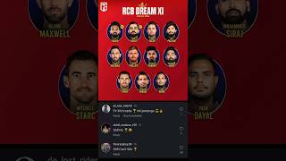 Rcb Dream 11