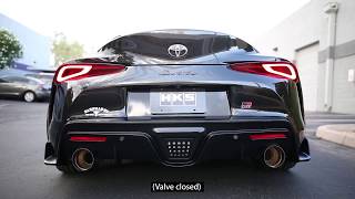 SOUND CLIP FOR HKS DUAL MUFFLER A90 TOYOTA GR SUPRA