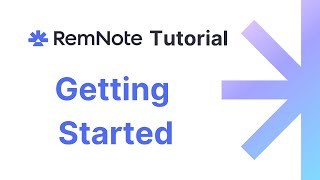 RemNote Tutorial - Getting Started