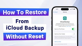 How to Restore from iCloud Backup without Reset