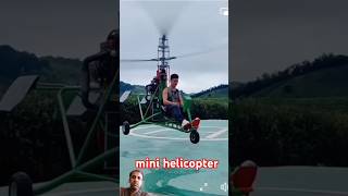 mini helicopter 🤔 #helicopter #fly