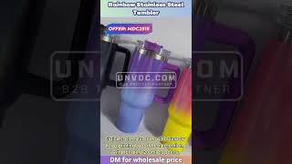 Rainbow Stainless Steel Tumbler #viral #trending #factory #wholesale #recommendations #amazonfinds