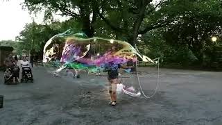 One giant soap bubble