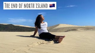 📍CAPE REINGA & TE PAKI GIANT SAND DUNES | Northern end of the North Island of New Zealand 🇳🇿