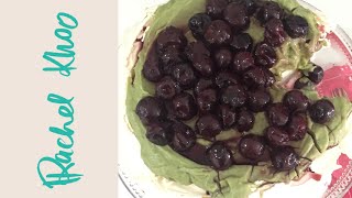 Rachel Khoo's Spiced Cherry and Matcha Meringue