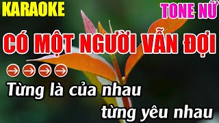 Có Một Người Vẫn Đợi Karaoke Tone Nữ Karaoke Lâm Nhạc Sống  - Beat Chuẩn