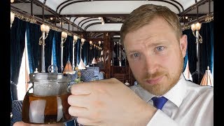 ASMR - First Class Train Attendant Roleplay