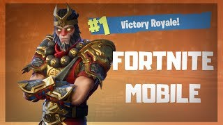 FORTNITE MOBILE BEST PLAYER 75 WINS PLAYING WITH SUBS