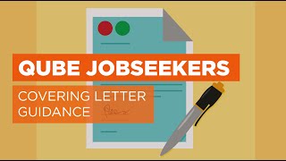 Guidance for writing a covering letter