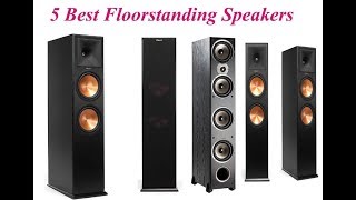 Top Five Best High Quality Floorstanding Speakers and Audio Comparison