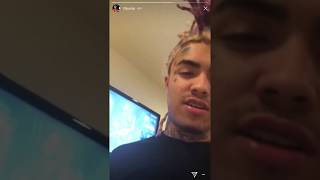 Lil pump picking his nose !