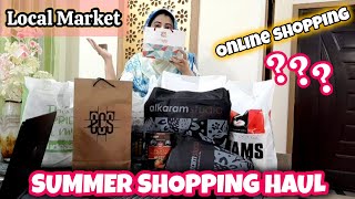 SHOPPING VLOG | BIGGEST SALE AT Ideas & Alkaram |Summer Dresses Shopping From Saddar Bazar Peshawar