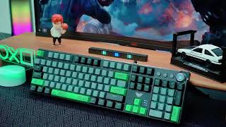 Which colour scheme looks better to you? #asmr #keyboard #gamers #foryou