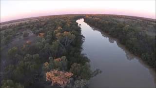 Sunset on the Barcoo River