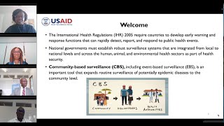 IDDS Webinar: The Role of Community-based Surveillance in Global Health Security