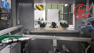 Formadora automática cajas, envasado y paletizado con #Robot.