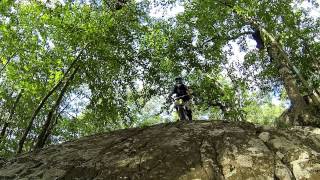 Airborne bicycles toxin first skinnies and roller edit downhill freeride 2014 GoPro hero3 with music