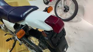 1988 Honda NX 125 walk around, start and run