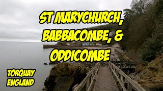 St Marychurch Babbacombe Oddicombe Torquay, Torbay England 2019 #walkingtour