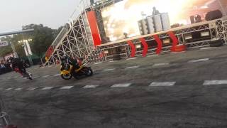 THrottlerz stunts at AutoExpo ✌