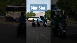 Blue Star go to Poris Station #busmania #shorts