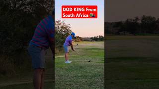 DOD KING From South Africa 🇿🇦 #golf #skills #golfswing #shorts