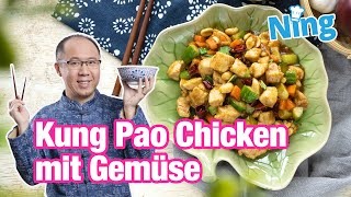 Kung Pao Chicken mit Gemüse