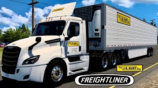 American Truck Simulator | J.B. HUNT | Freightliner | Brownsville (TX) to Waco (TX)