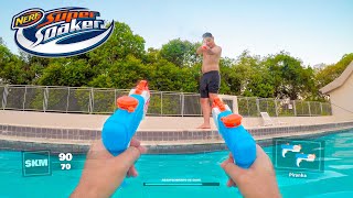 NERF GAME | SUPER SOAKER WAR EDITION  (Nerf First Person)