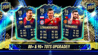 OPENING MY 88+ TOTS UPGRADE & 90+ DELUXE TOTS UPGRADE PACKS!! - FIFA 21 Ultimate Team