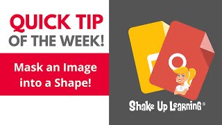 Google Slides Quick Tip: Crop an Image into a Shape (Mask)