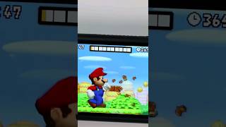 New super Mario bros on DS #shorts #shorts #retrogaming #retrogames #retro #supermariobros #nintendo