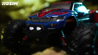 RC 4x4 Off Road Cars with 2 Batteries 1:16 All Terrain RC Monster Truck 40+ km/h Fast Buggy