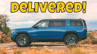 Rivian Delivers the R1S SUV FINALLY!