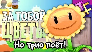 ЗА ТОБОЙ ЦВЕТЫ, Но трио поёт!