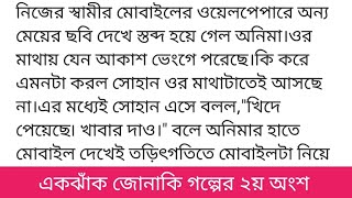 #একঝাঁক_জোনাকি#ইশরাত_জাহান_অধরাগল্পের ২য় অংশ সোহান অনিমাদের বাড়ির