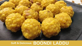 Boondi laddu |బూందీ లడ్డు | Soft Laddu Recipe | Boondi laddu in telugu | Prasadam Laddu Recipe