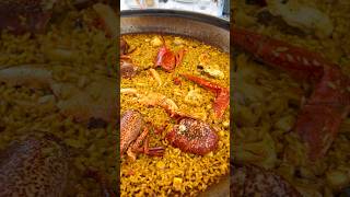 Beast Paella in Valencia #foodvlog #paella #foodie #foodshorts #valencia