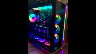 LIAN LI 011 Dynamic XL ROG Tempered Glass Gaming Case